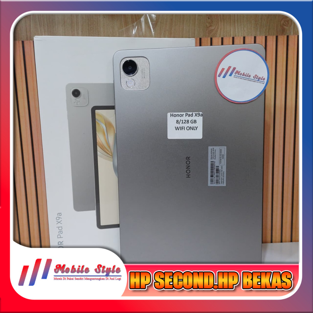 Honor Pad X9A Ram 8 Rom 128GB Second Mobile Style Store