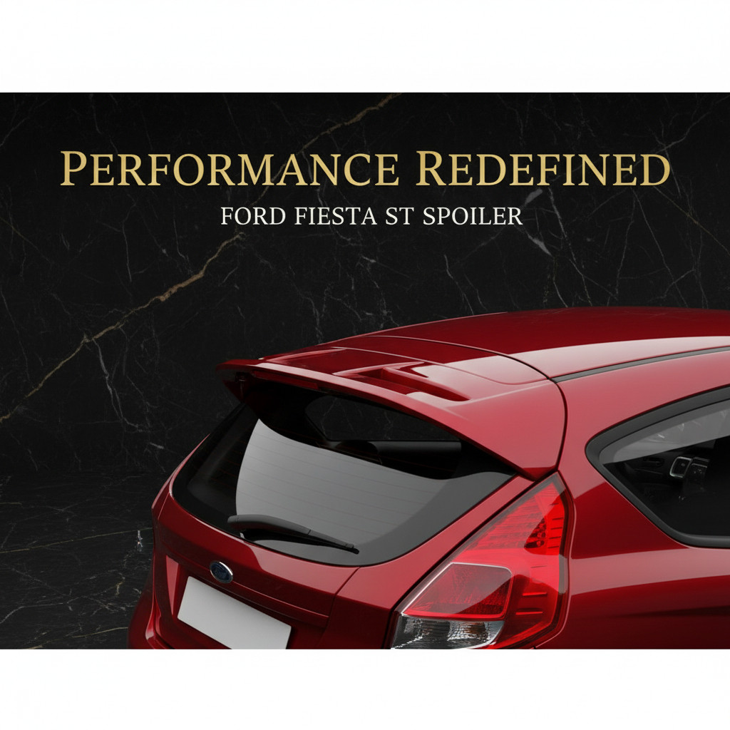 bodikit spoiler ford fiesta st sayap belakang ford fiesta