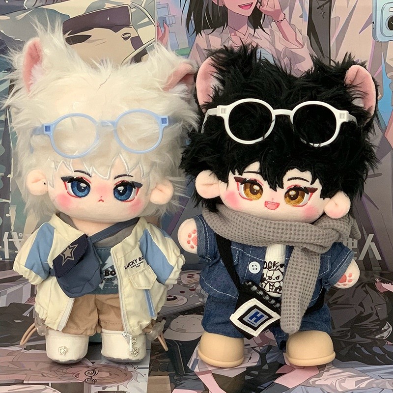 20cm Link Click Cotton Doll Animated Characters Charles/Lucas Plush Doll Dress Up Anime Figure Child