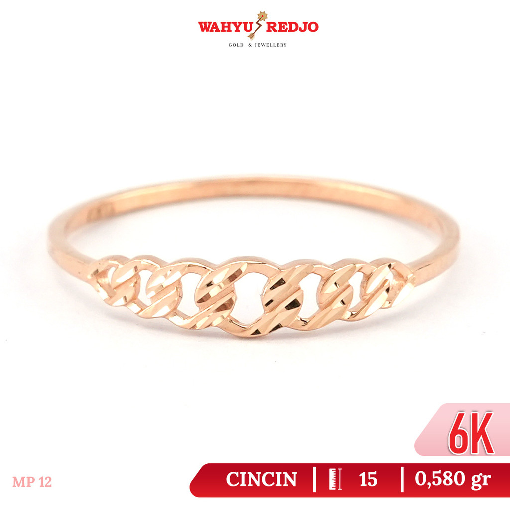 Cincin Emas Kadar 6K Wahyu Redjo CC-6K-31294868