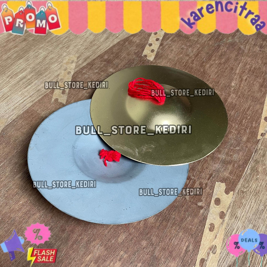 Mainan Gendang Barongsai Ceng-Ceng Bahan Kuningan Untuk Anak NEW ARRIVAL 