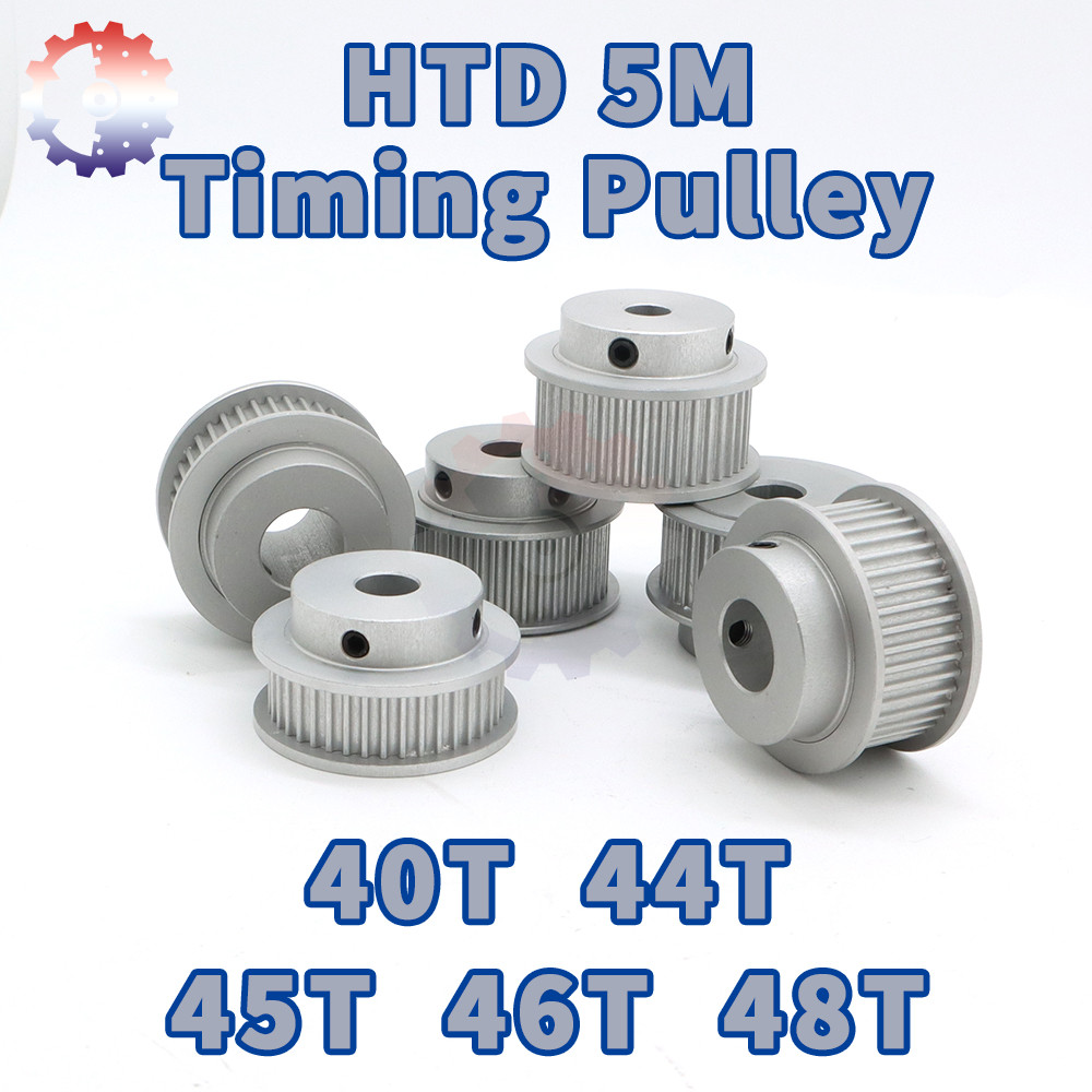 Pulley Timing HTD 5M 40T 44T 45T 48T Pulley 5M 40 gigi 44 gigi 45 gigi 48 gigi Pulley dengan alur ku