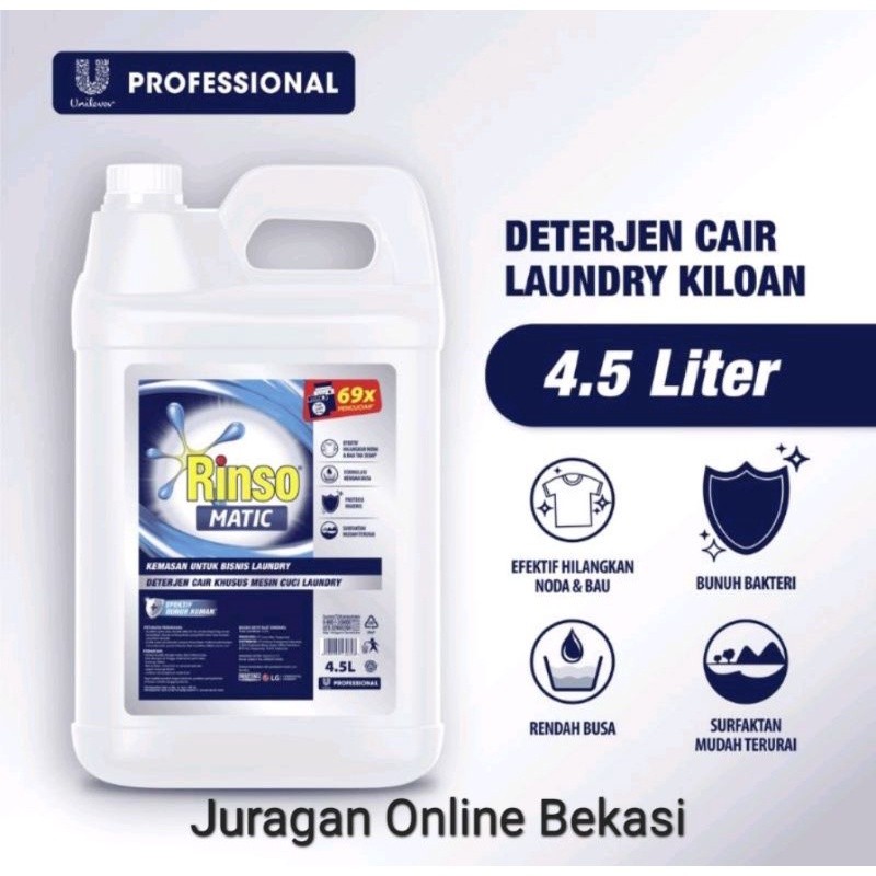 RINSO MATIC CAIR PROFESIONAL [4.5ltr] "ORIGINAL"