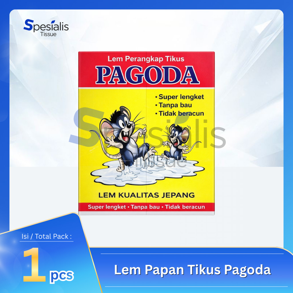 Lem Papan Tikus Pagoda Lem Perangkap Tikus Papan Serbaguna