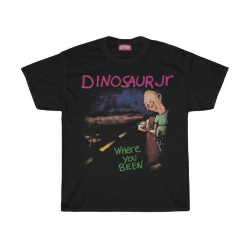 (COD) KAOS / T SHIRT / DINOSAUR JR / KAOS BAND DINOSAUR JR WHERE YOU BEEN