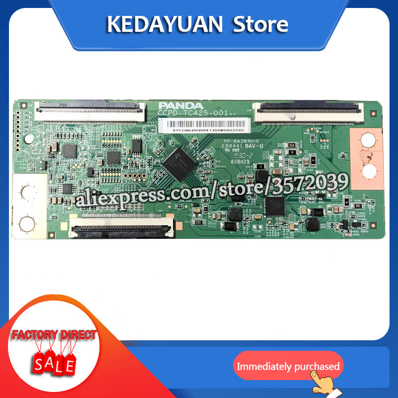 free shipping for 43in  CCPD-TC425-001 logic board