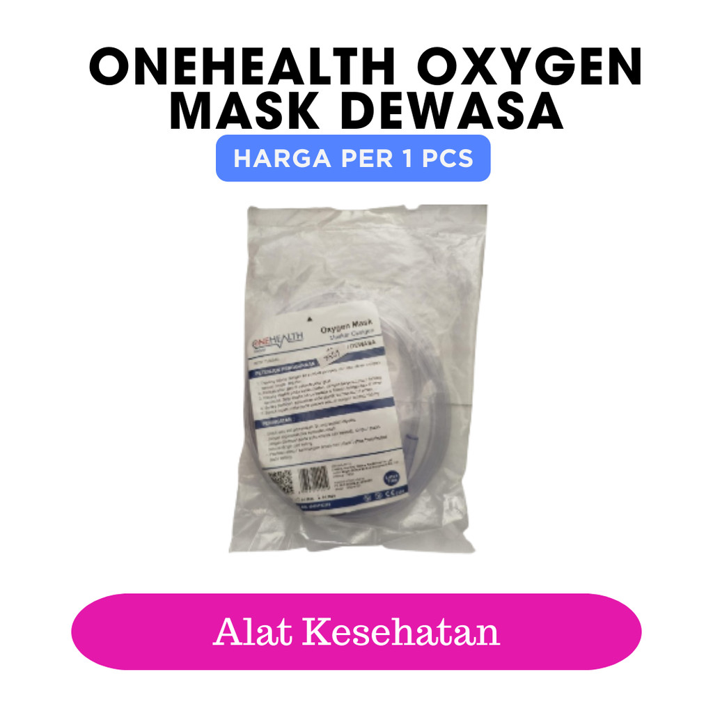 ONEHEALTH OXYGEN MASK DEWASA (Bgv)