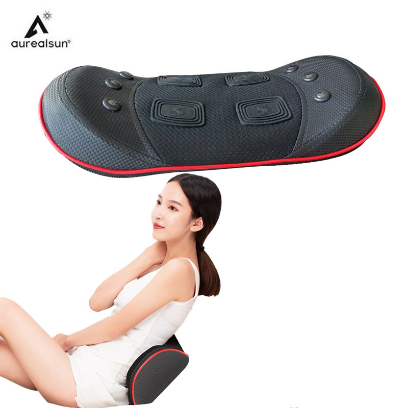 Bantal Pijat Elektrik Portable Massage Magnetic Hot Compress - Bantal Pijat Elektrik Relaksasi Otot 