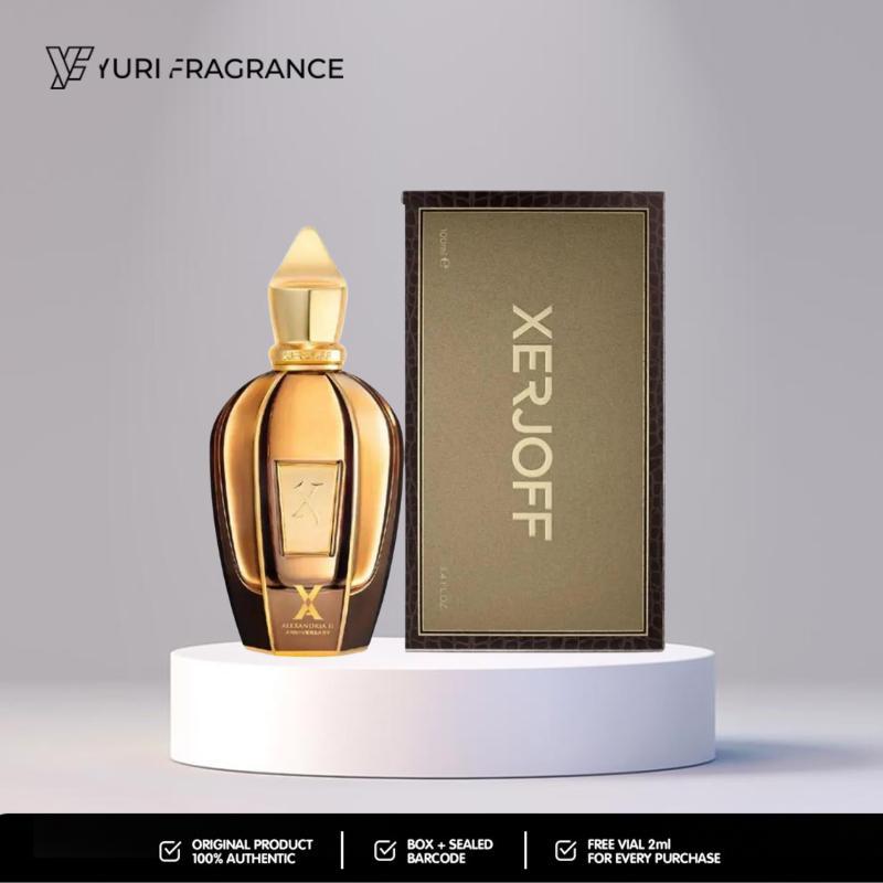 Xerjoff Alexandria II Anniversary Edition 100ml Original Box Segel Lengkap
