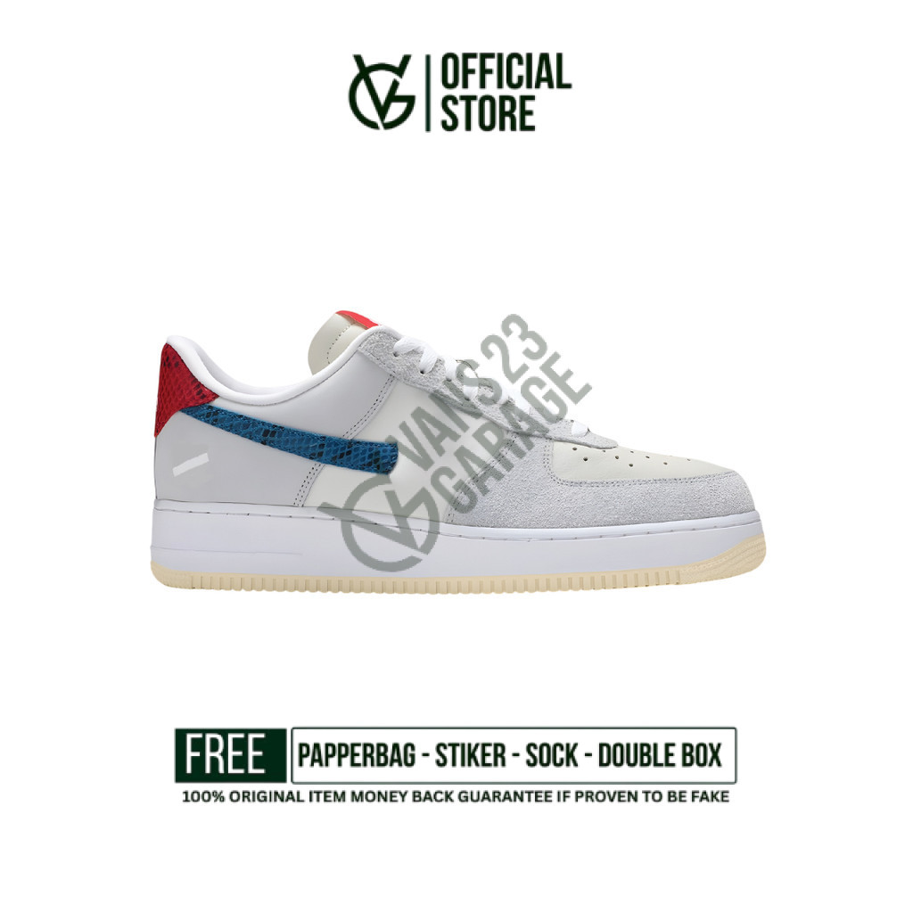 Sepatu Sneakers Nike Air Force 1 Low Undefeated 5 On It Original BNIB Unisex