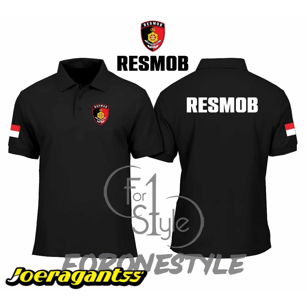 POLOSHIRT RESMOB - POLO BERKERAH RESMOB - POLO RESMOB