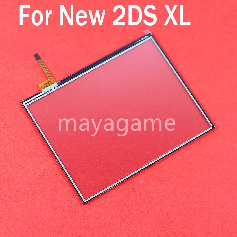 1pc Glass Touch Screen gitizer with Adhesive For Nintendo NEW 2DS XL LL Console