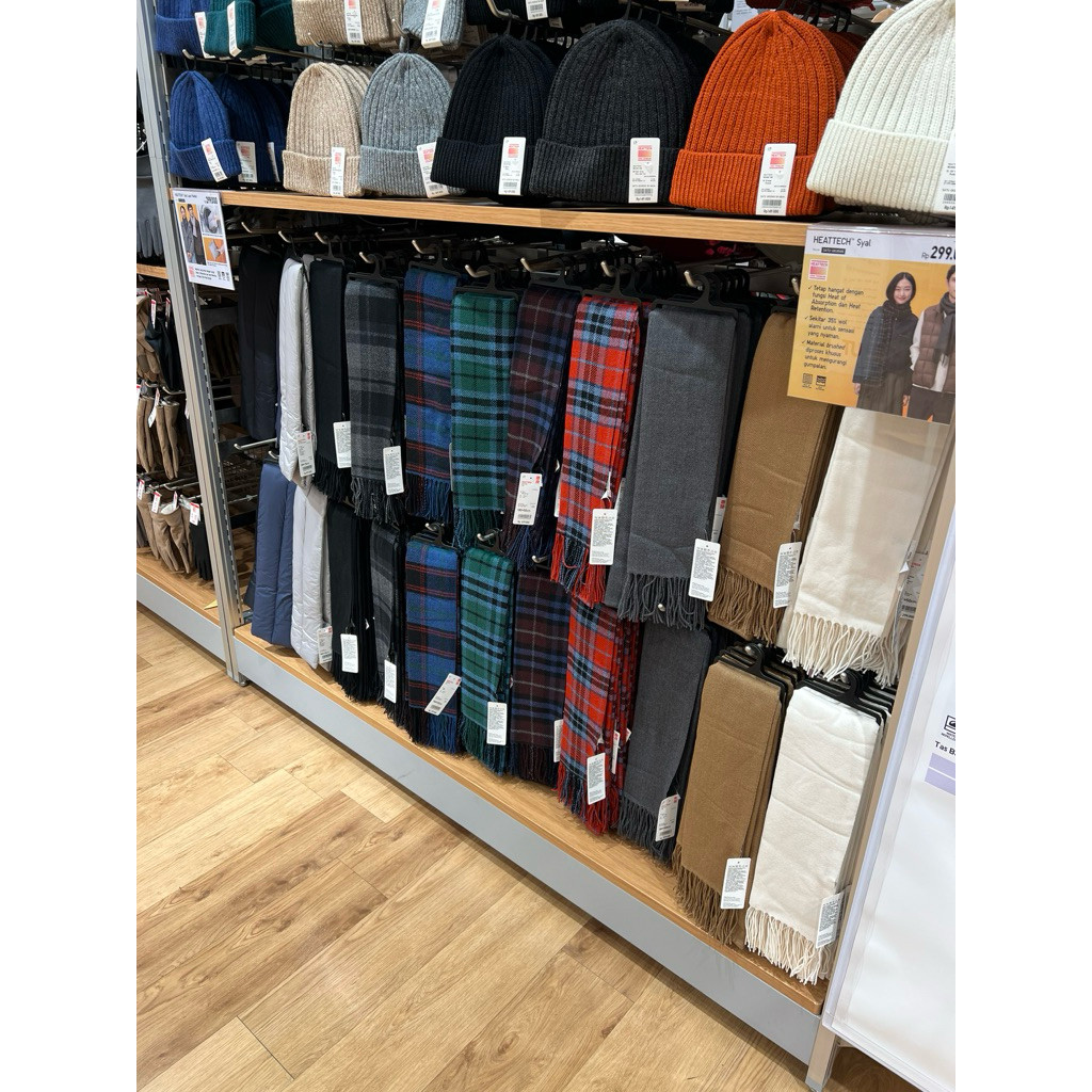 (Clariont) SALE HEATTECH Syal UNIQLO