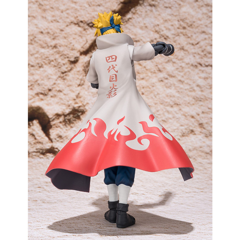 SHF Namikaze Minato Figure Naruto Shippuden Fourth Generation Namikaze Minato Anime Action Figure To
