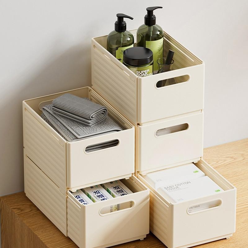 Sekat Laci Fleksibel Rak Pakaian Organizer Penyekat Lemari Dapur Teleskopik