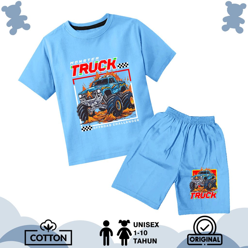 BAJU KAOS SET SETELAN ANAK LAKI LAKI PEREMPUAN COWOK CEWEK UNISEX UMUR 1 2 3 4 5 6 7 8 9 10 MOTIF GA