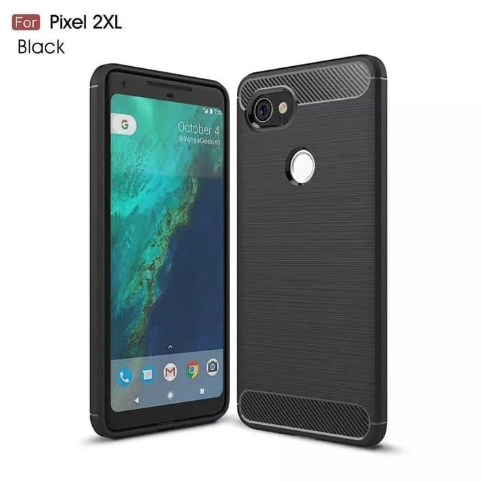 CASE GOOGLE PIXEL 2XL 2 XL RUGGED CARBON FIBER ANTI SHOCKPROOF
