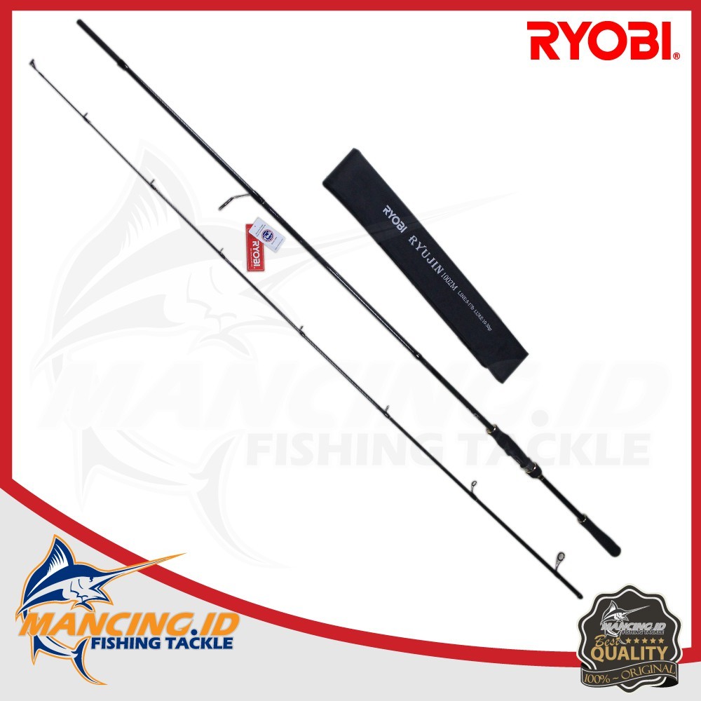 Joran Ryobi Ryujin (Fuji) Fishing Rod Spinning Joran Pancing