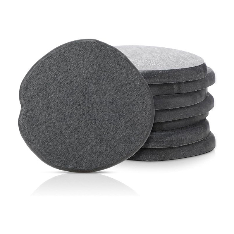 4PCS8pcs atomite Coasters Set Unique Absorbent Drink Coasters Modern Desk Cup Mats for Office Home U