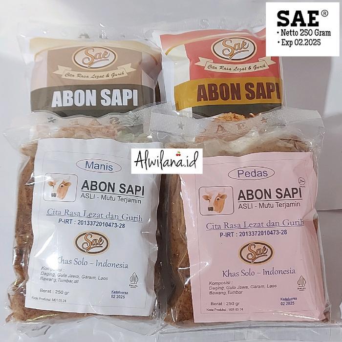 [250 Gr] ABON SAE ORIGINAL SOLO [Terlaris]