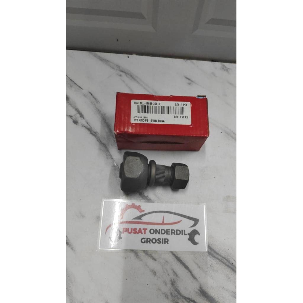 Baut Roda Hub Bolt Truk Dutro Dyna HT Rino 14B Depan Kanan Indoparts