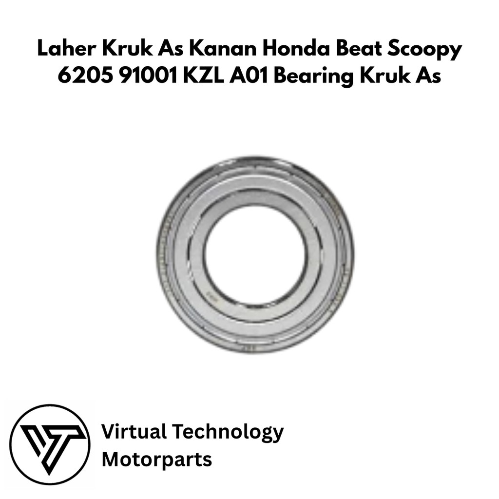 Laher Kruk As Kanan Honda Beat Scoopy 6205 91001-KZL-A01 Bearing Kruk As