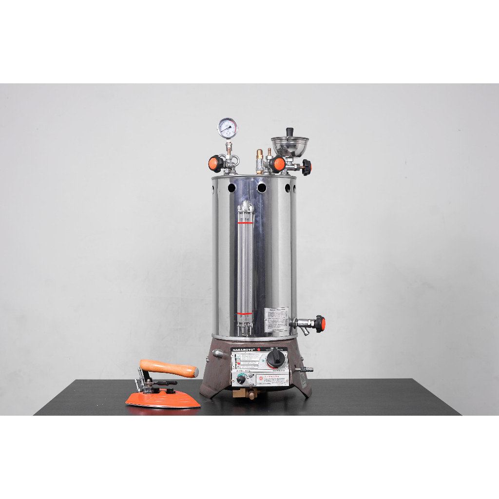 [ kianjaya]  NAGAMOTO GB17 15 Liter | Setrika Uap Laundry 15 Liter | Steam Uap Laundry 15 Liter