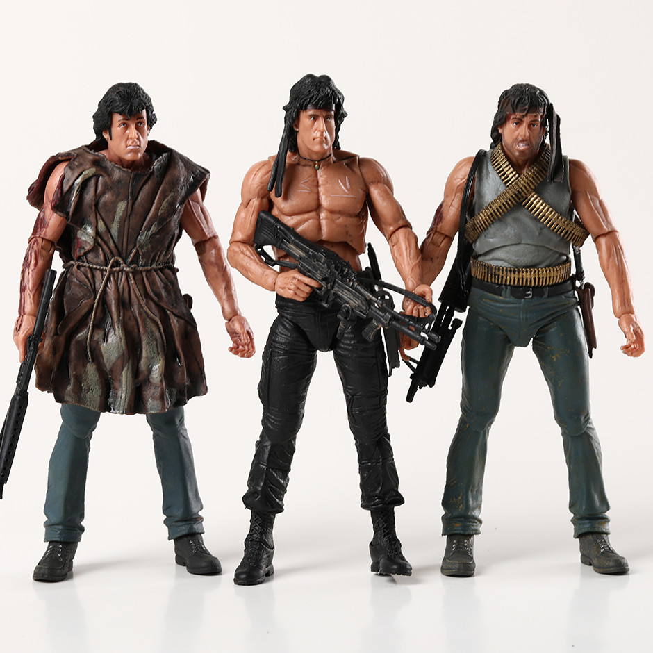 NECA First Blood - Rambo Survival Version 7" Action Figure