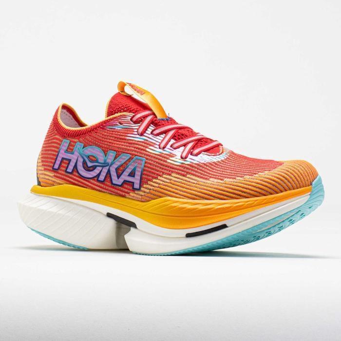 Sepatu Running Hoka Cielo X1 Men’s  Cerise / Solar Flame