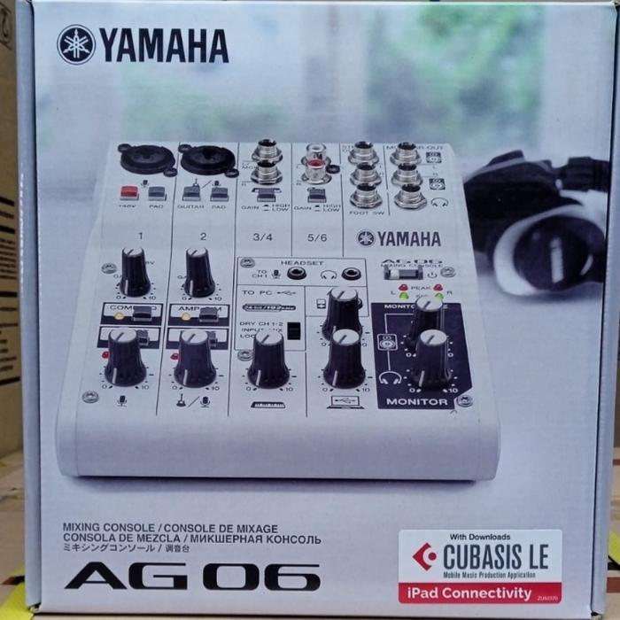 Mixer audio yamaha ag 06 original yamaha