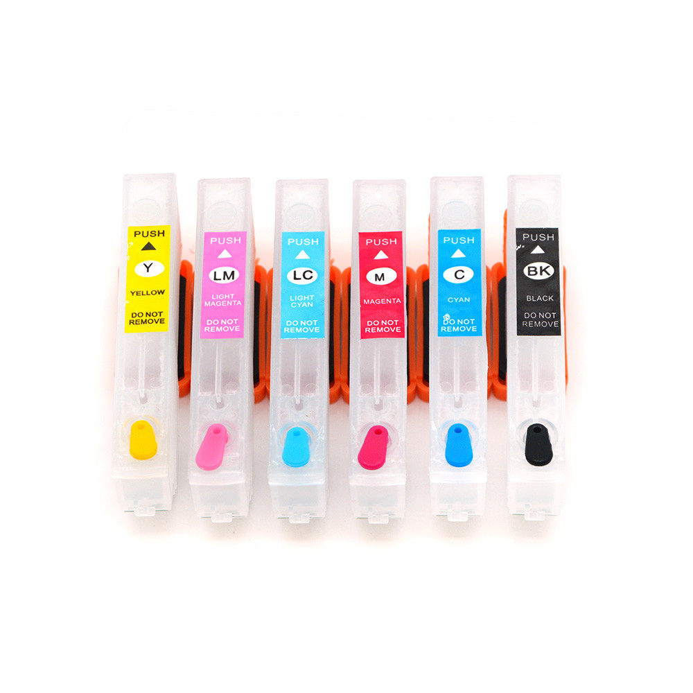 Refillable Ink Cartridge with ARC Chip for Epson XP55 XP750 XP760 XP850 XP860 XP950 XP960 XP970 Prin