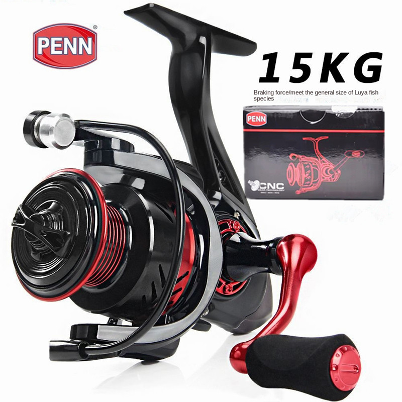 PENN 15Kg Max Drag Power Full Metal Spool Grip Saltwater Freshwater Spinning Reel Suitable For Any F