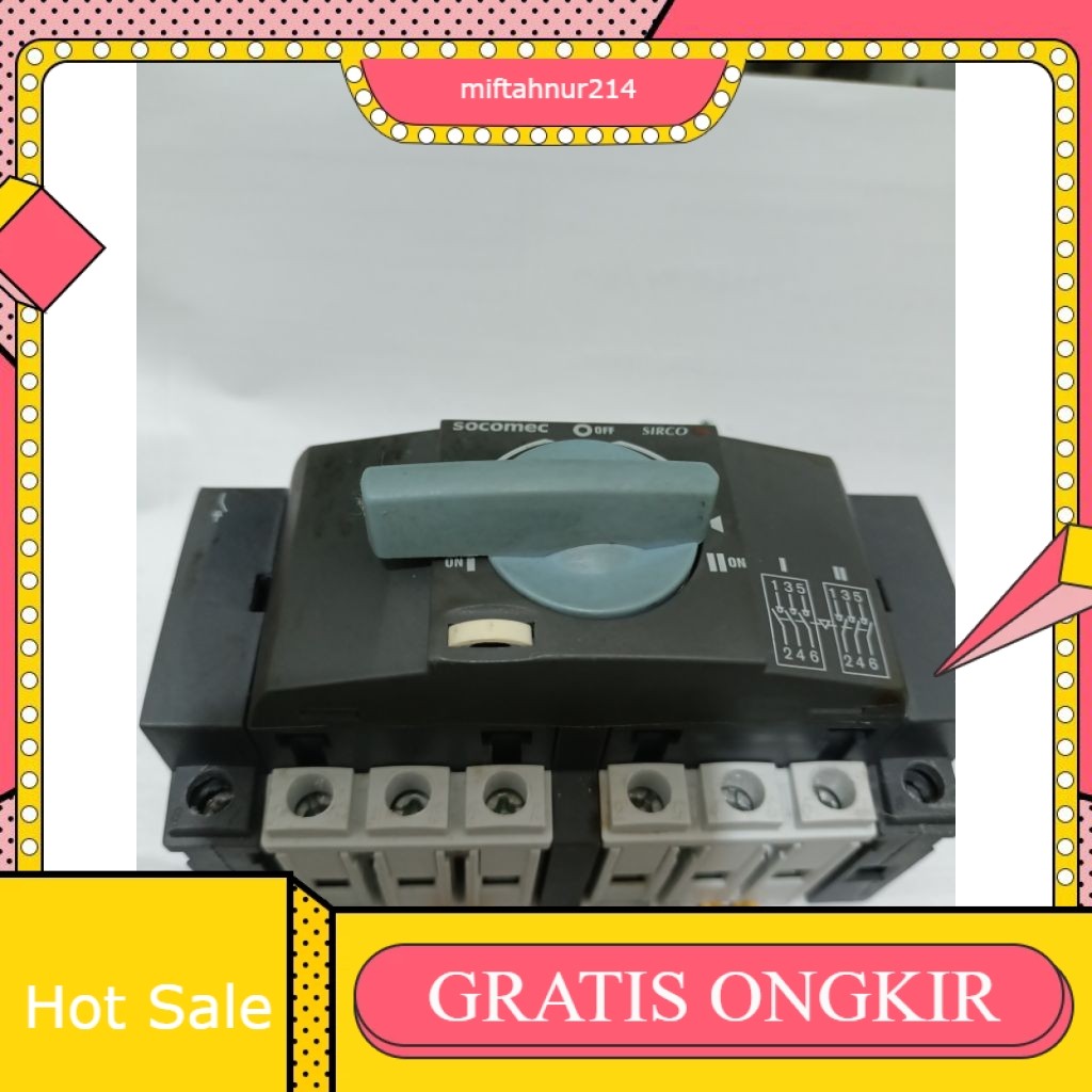 Cos SOCOMEC SIRCO 40A Harga Murah