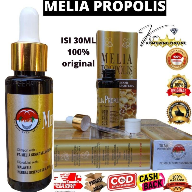 MELIA PROPOLIS 30ML ORIGINAL melia sehat sejahtera ori  (14)