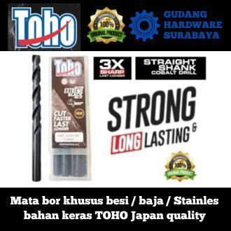 Mata bor khusus besi / baja / Stainles bahan keras TOHO