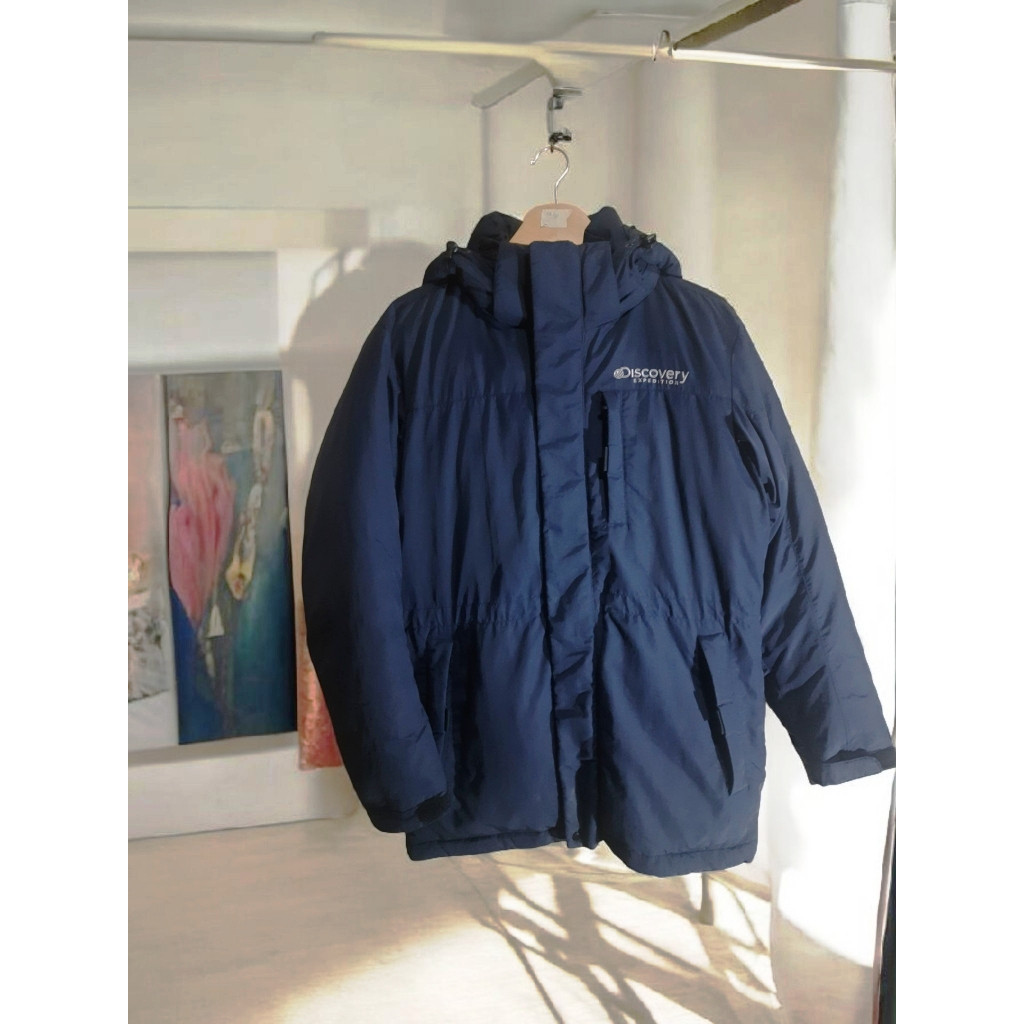 Jaket Outdoor Discovery E. Tebal Bulu Angsa  LD 116 Panjang 75 Cm