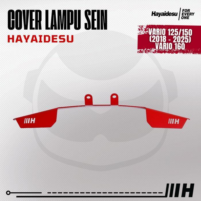 (GMA Onderdil) Hayaidesu Cover Pelindung Lampu Sein Belakang VARIO 125/150 (2018-2025) VARIO 160 - M