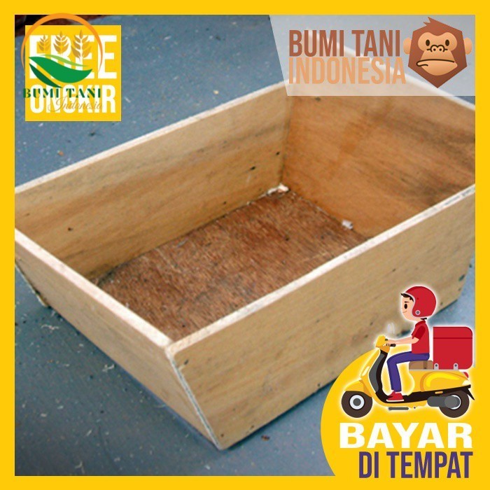 Kotak Kayu Sarang Bertelur Burung Kenari Tempat bertelur