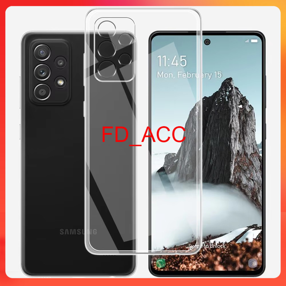 [ CASE BENING SAMSUNG A52 / A52S ] PREMIUM CLEAR CASE TRANSPARAN TPU 2.00 MM SOFT CASE BENING SAMSUN