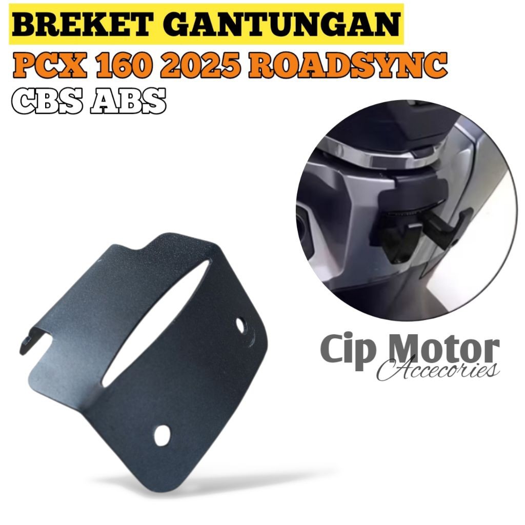 Bracket Breket Gantungan Barang New PCX 160 2025 Roadsync