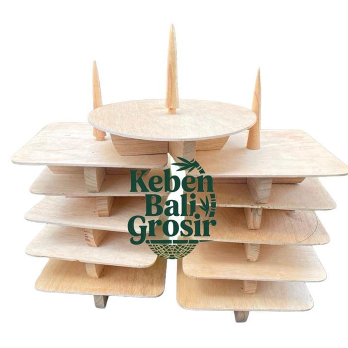 saleTatakan Buah Kayu Beti Kayu Tatakan Keben Tatakan Buah Bokor - Bokor 25-26, Beti Kotakterlaris