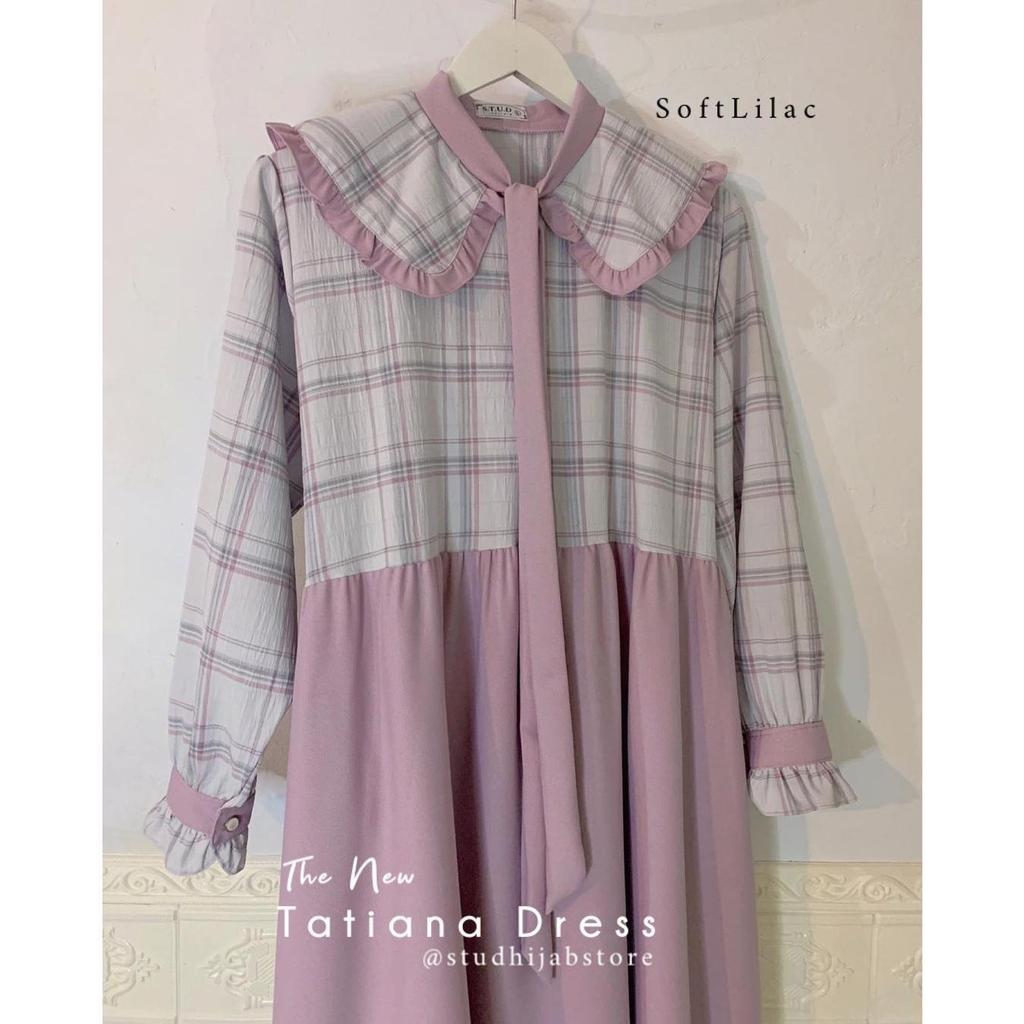 TATIANA DRESS GAMIS REMAJA 2022 WANITA  / GAMIS KOREAN STYLE REMAJA 2021 / BAJU GAMIS KONDANGAN REMA