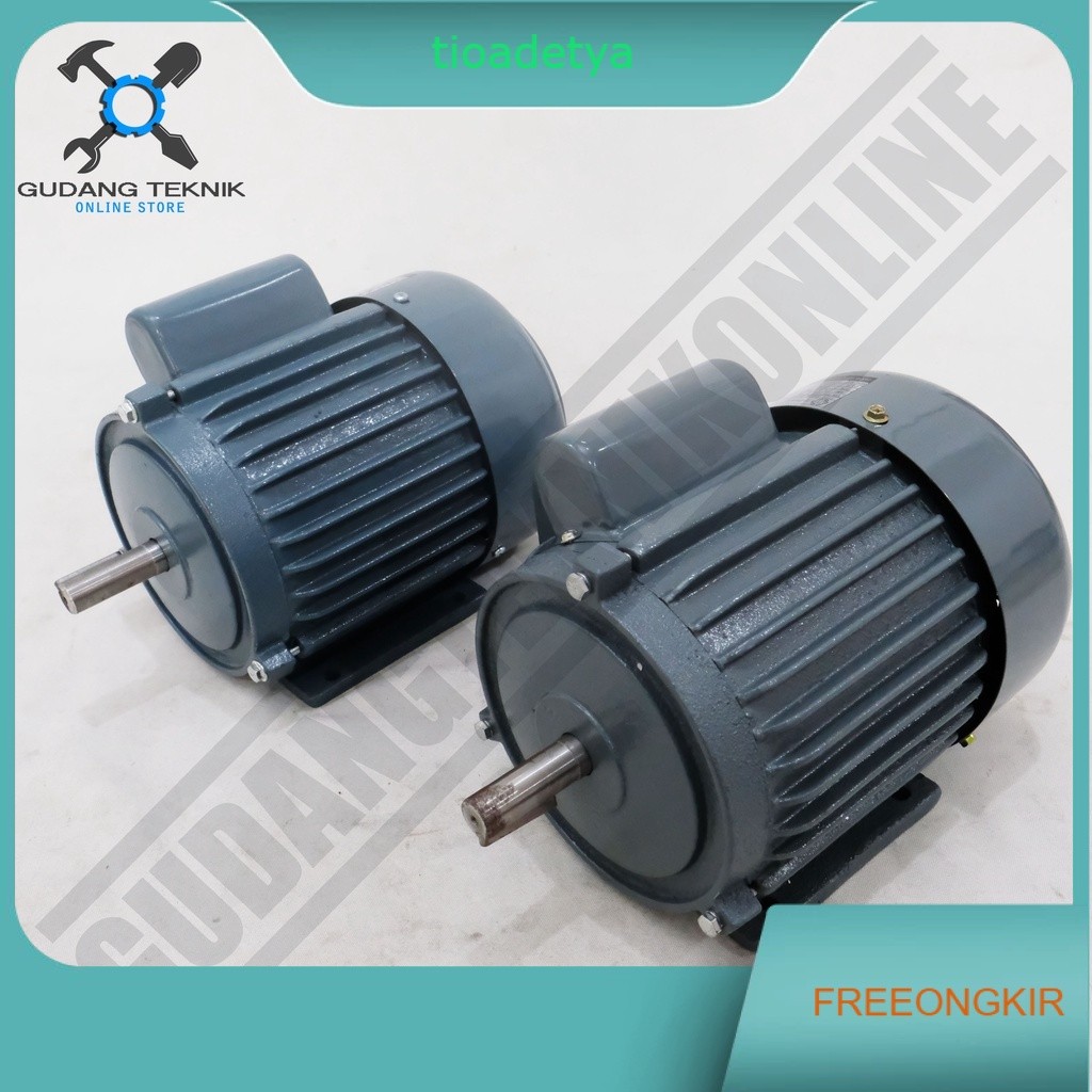 Dinamo Motor Penggerak 1Hp 2P 1 Phase 2800Rpm JIAYU - Dinamo Elektro Motor JIAYU 1Hp 4P 1 Ph 1400Rpm