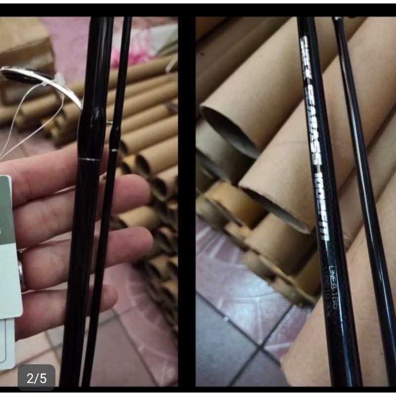 joran pancing ryobi shock seabass 300 cm carbon kuat ring fuji