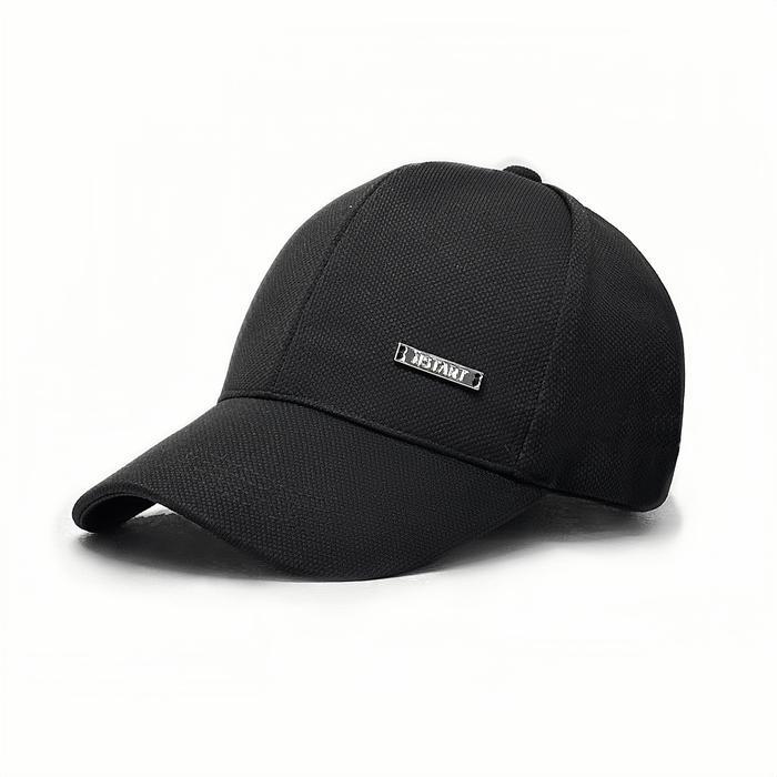 Topi Baseball  NSTART Hat Cap NS Casual Distro Fashion Pria Wanita Black Blue NSTART Casual Distro F