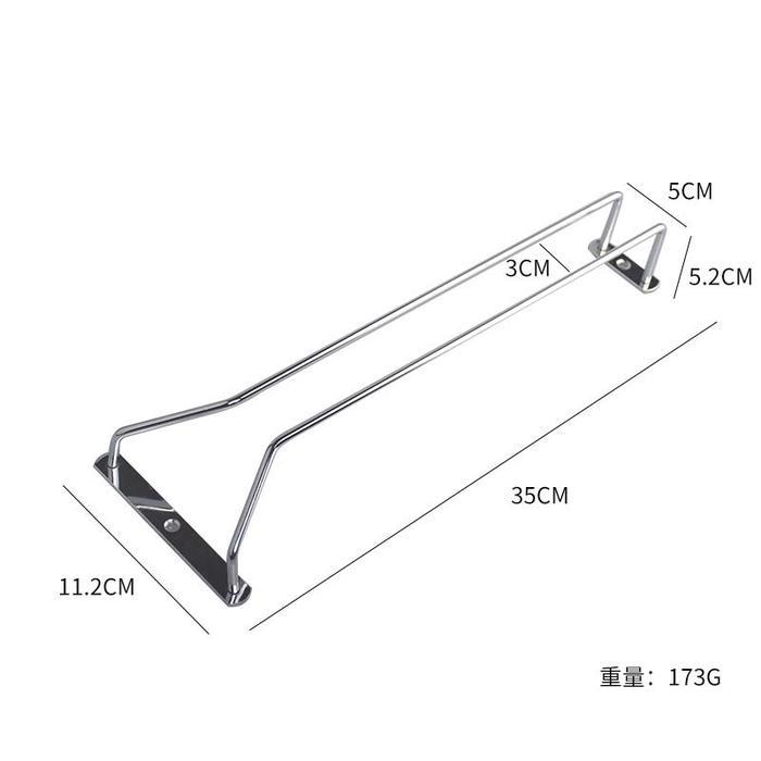 Rak Gelas Gantung Dinding Tempat Gelas Mini Bar Mewah Untuk Mini Bar
