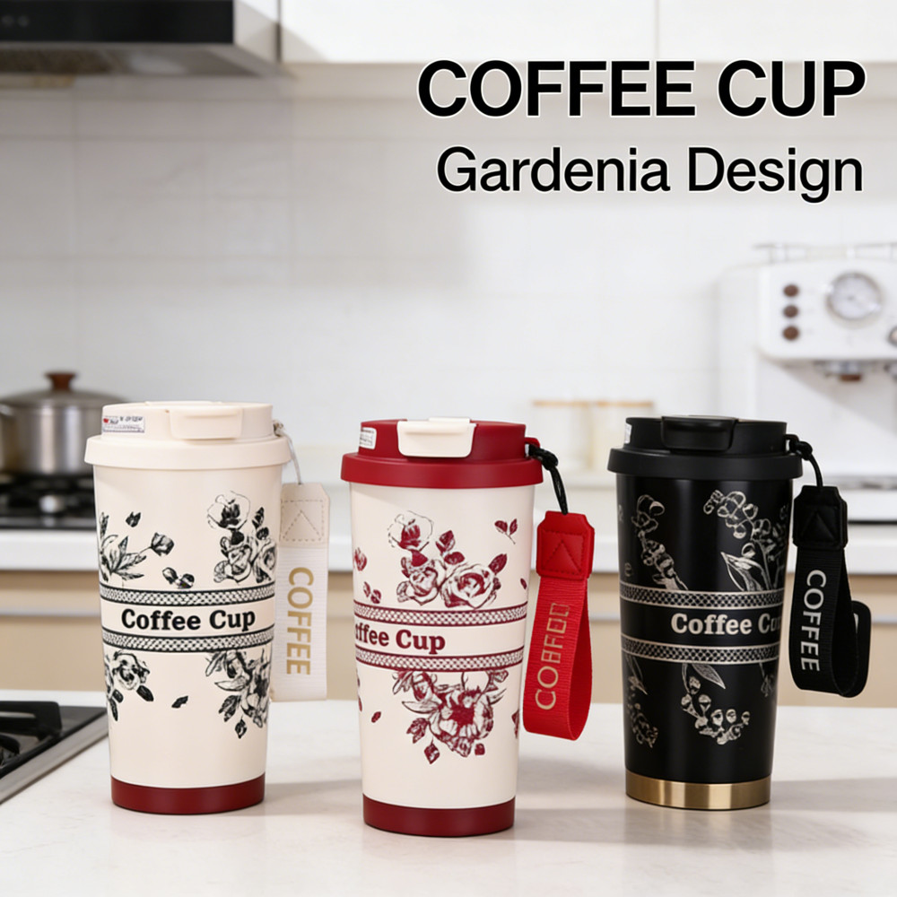 Cangkir Kopi Tumbler Termos 530ml Kenangan Tumbler Portable Botol Minum Stainless Coffee Tumbler