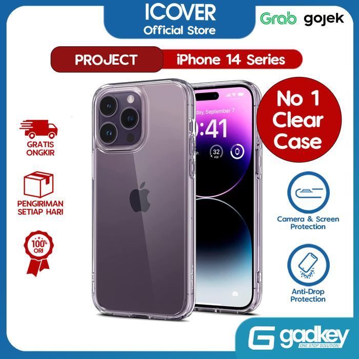 Case iPhone 14 Pro Max / 14 Plus / 14 Pro / 14 iCover Project Casing - iPhone 14ProMax