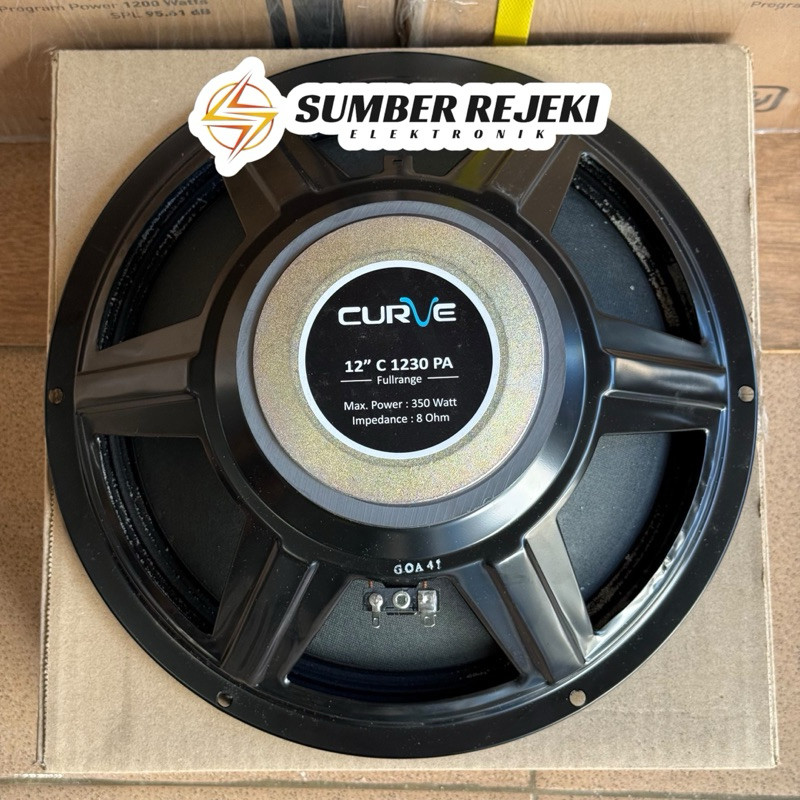 Speaker CURVE 1230 PA 12inch Full Range Original Curve