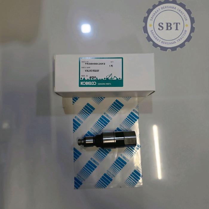 YN30V00120F2 VALVE RELIEF SK200 KOBELCO